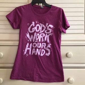 God’s Work Our Hands tee